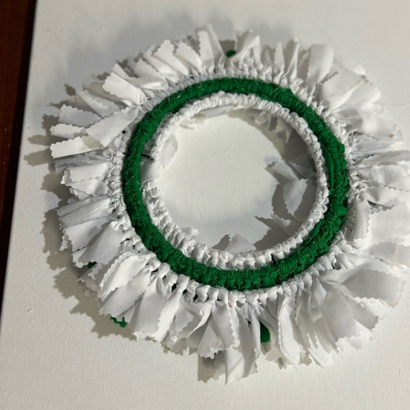 Handmade Rag Wreath - Picture 3 of 4